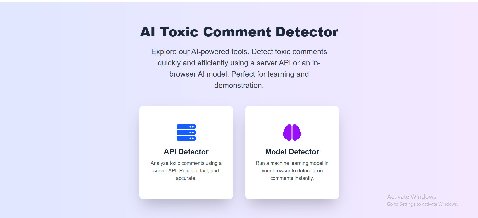 AI Toxic Comment Detector