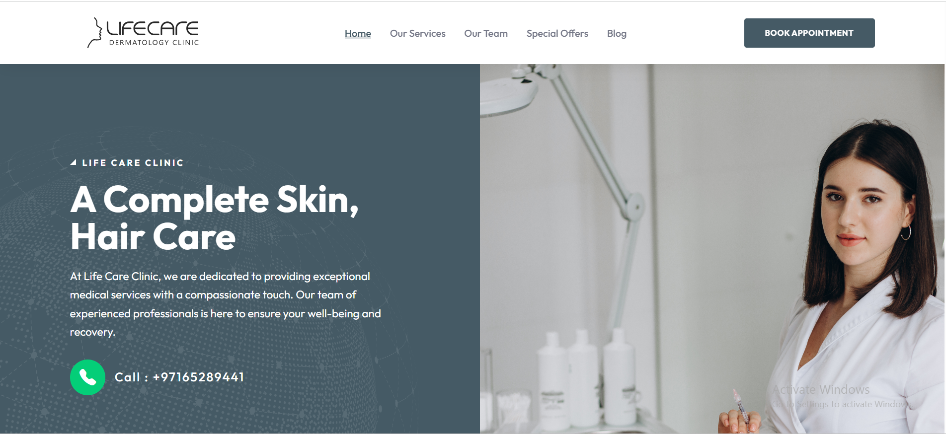 LifeCare Skin - E-commerce